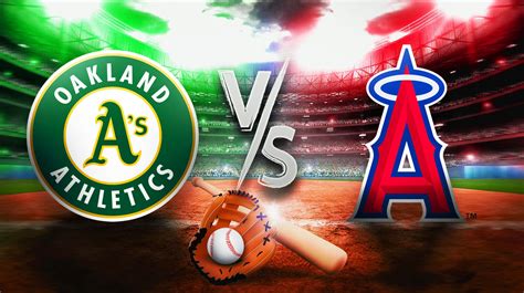 Angels vs. Athletics prediction, odds, pick .